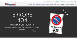 Pagina 404 personalizzata