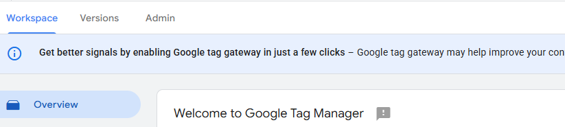 Google Tag Gateway